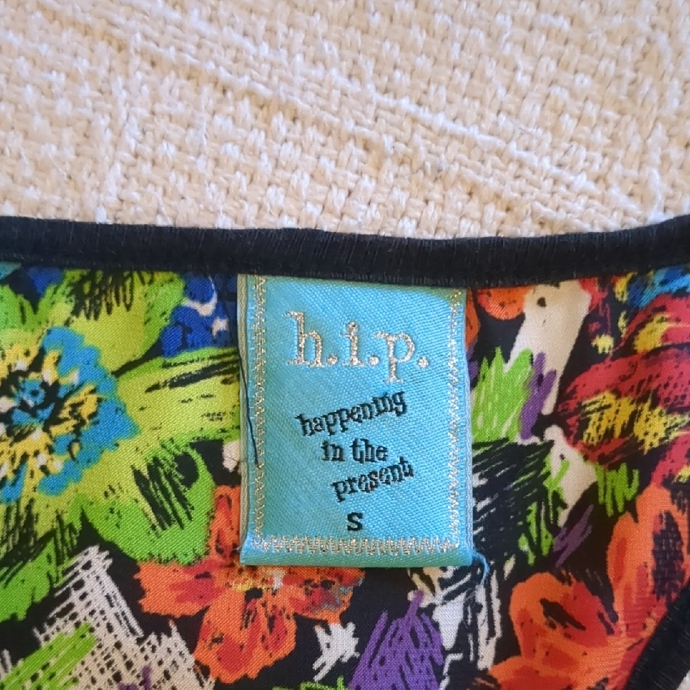 h.i.p. Multicolor Floral Racerback Top - Picture 5 of 8